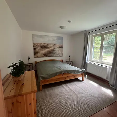 Apartament Ferienbungalow Boddenperle, Ruhig Im Wald Gelegen, Hund *